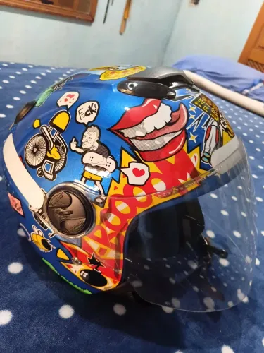 Capacete Aberto