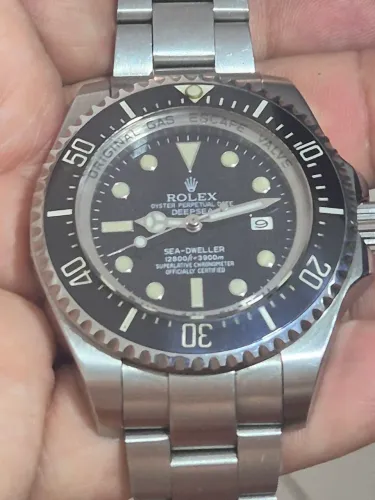 Relógio RL SEA-DWELLER DEEPSEA SUPER BASE ETA SWISS MADE - FUNCIONANDO PERFEITAMENTE