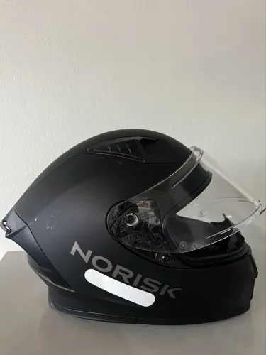 capacete norisk preto fosco