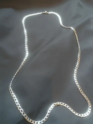 Cordão de prata 925 Grumet Nova