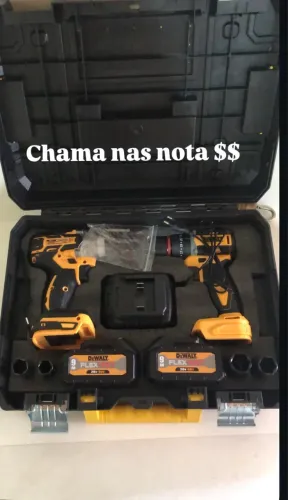 Kit furadeira novo