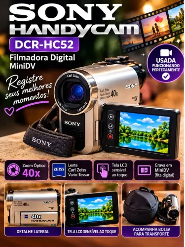 Câmera Hadcam DCR HC52