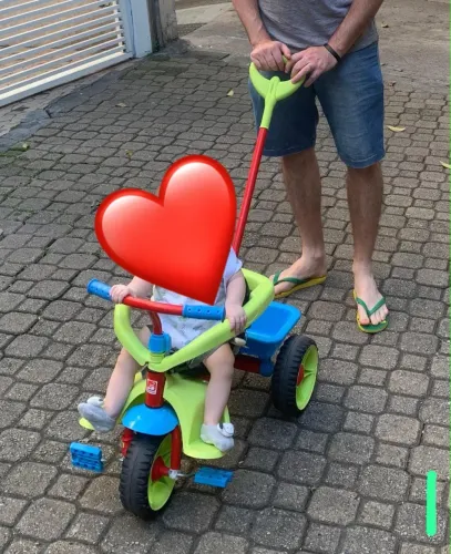 Triciclo Bandeirante completo - excelente estado