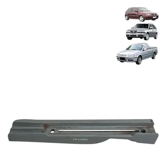 Moldura Lateral Esquerdo Banco Vw Gol Parati Saveiro G2 G3  Cinza