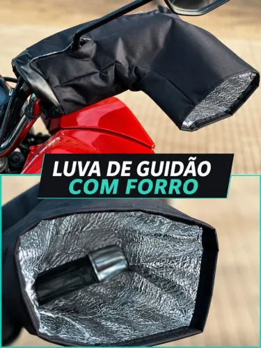 Luvas de guidom impermeável