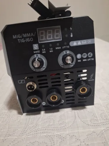 Máquina inversora de solda bivolt mig, tig, mma