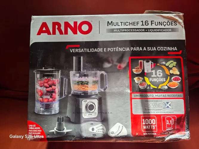Multiprocessador Multichef 16 Funções da Arno