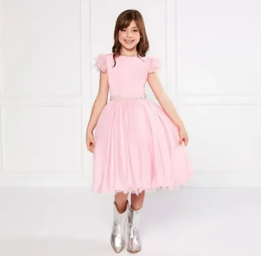 Vestido de Festa Infantil 