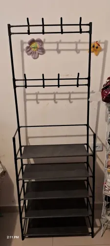 Sapateira 5 andares + porta trecos