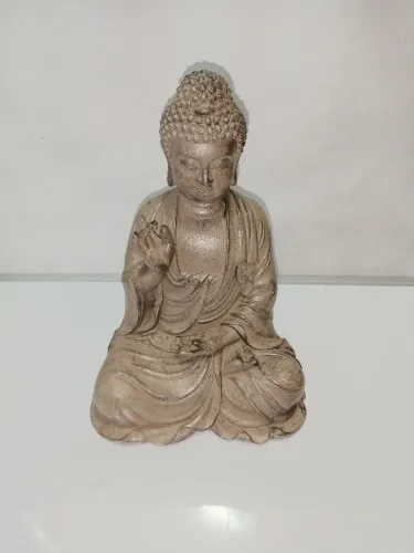 Escultura Buda em poli resina