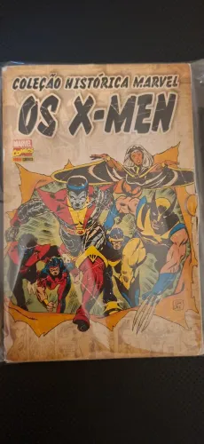 Coleção Histórica Marvel X-men - AS DUAS CAIXAS COMPLETAS COM 8 VOLUMES