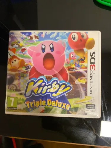 Kirby triple deluxe europeu completo 3DS