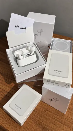 Fone premium + Powerbank