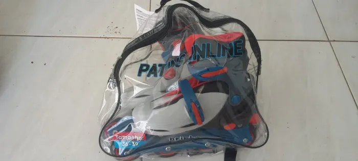 Patins infantil tam:36 ao 39. NOVO, NUNCA USADO