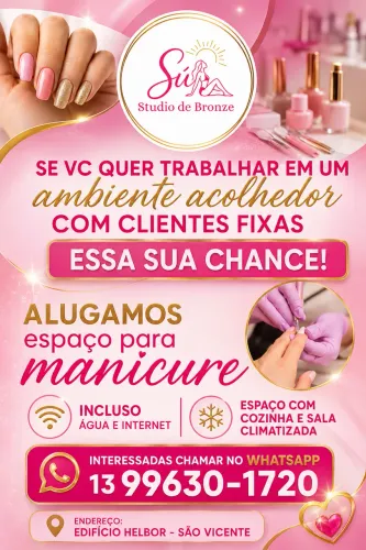 Alugo cadeira para manicure e Maca para lash ! Salão climatizado