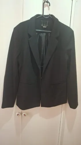 Blazer Preto Forrado - ALK URBAN - Tamanho 46