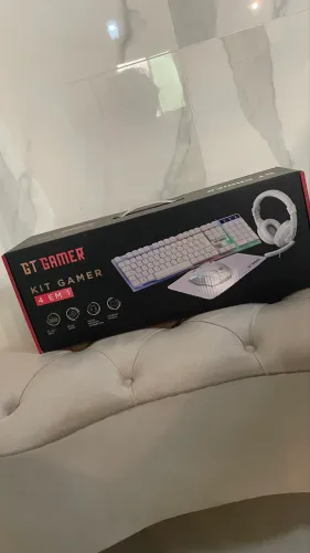 Kit Gamer (Mouse, Headset, Teclado e MousePad)