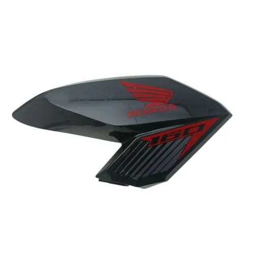 Aba Lateral Tanque L/d Honda Cg Fan 160 2016 A 2022 Preta