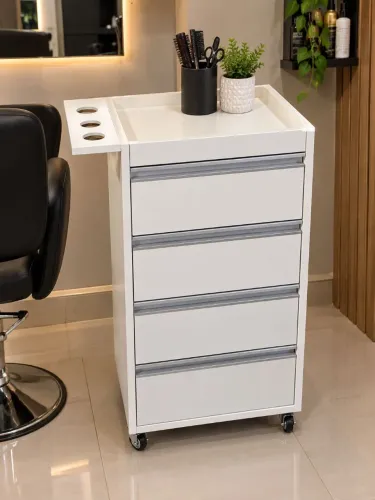 Gaveteiro para Salão barbearia em MDF