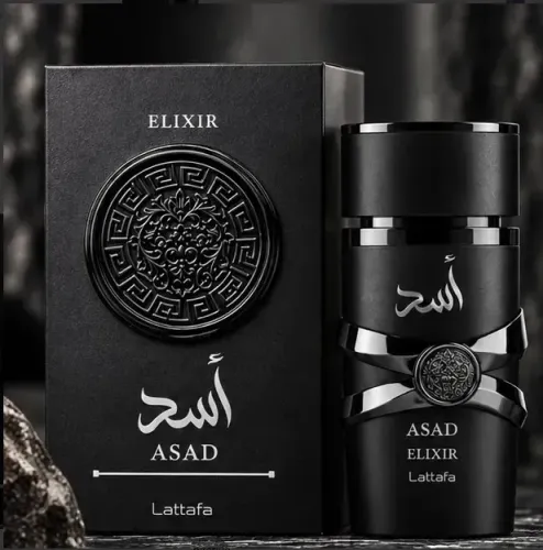 Perfume Árabe Asad Elixier Lattafa Eau De Parfum 100ml