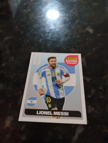 Figurinha legend do Messi prata da copa do mundo de 2026