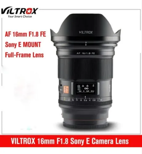 Viltrox AF 16mm F1.8 FE Sony E MOUNT Full-Frame Lente