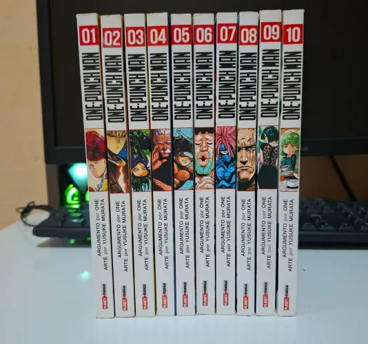 One Punch-Man do 1 ao 10 mangá