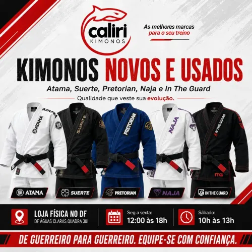 Loja especializada em kimonos novos e usados caliri kimonos DF