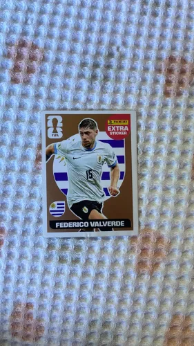 Figurinha extra do Federico valverde da copa 2026