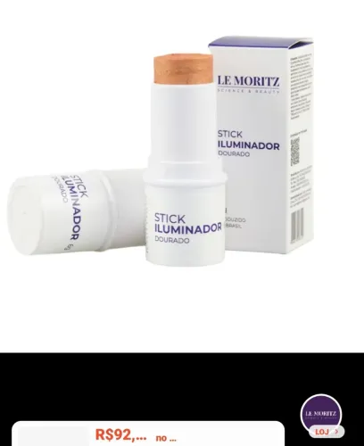 Iluminador dourado
