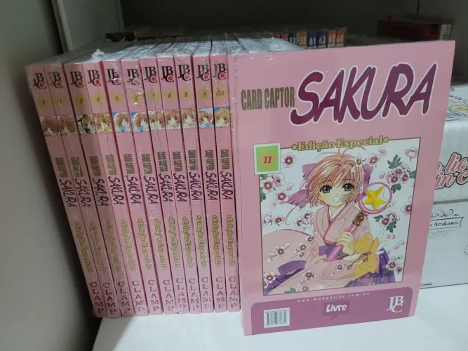 Mangá Sakura Card Captor Vários Volumes Novos