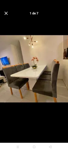 Mesa de jantar 6 lugares