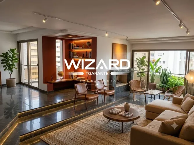 Apartamento para venda em Planalto Paulista com 3 quartos, sendo 3 suítes, 233m²