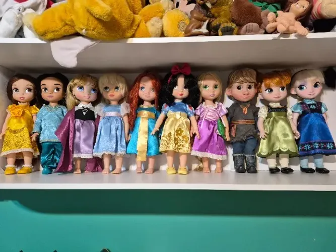 Lote bonecas animators Disney