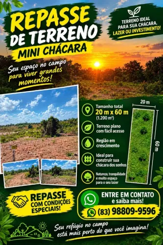REPASSE LOTE P/ MIMI CHÁCARA 