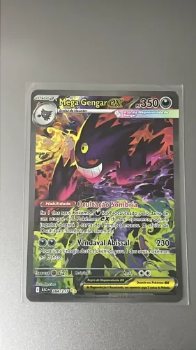 Carta TCG Pokémon - Mega Gengar ex (284/217) SAR