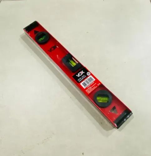 Nível de mão magnético 40cm 3 bolhas - Novo a pronta entrega
