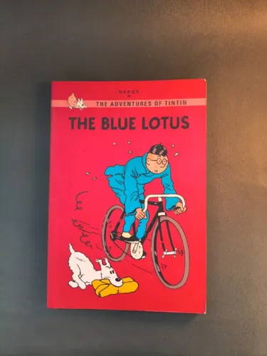 HQ Tintin The BLue Lotus em inglês