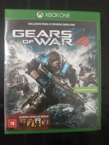 Gears of War 4 Xbox One 100% Original 100% Português (Mídia Física)