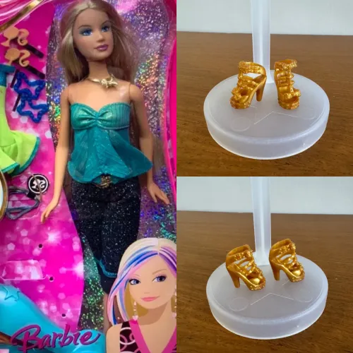 Sapato Barbie Ultra Hair Acessório Barbie Reposição