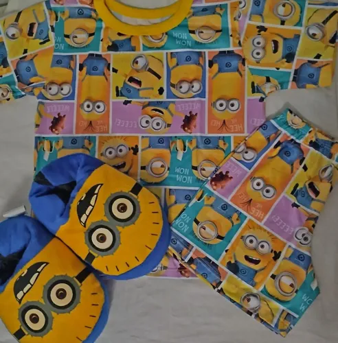 Pijama Infantil Verão Suede