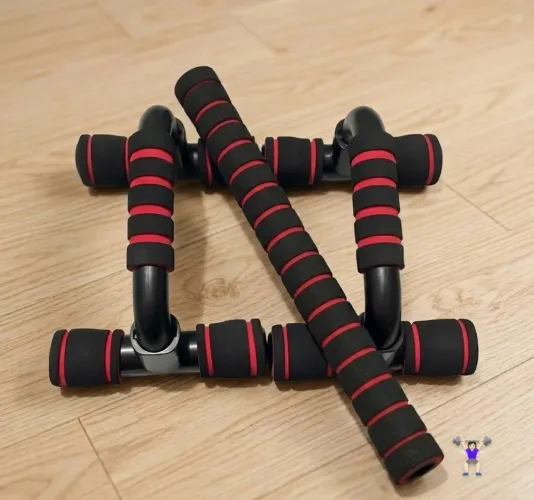 Vendo kit um par de suporte para flexão de braço + barra