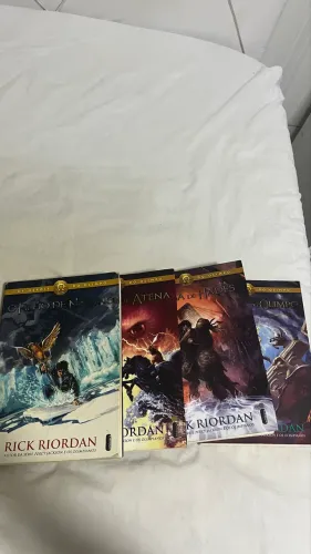 Os Heróis do Olimpo - 4 livros (volumes 2 ao 5) - Rick Riordan