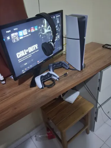 Vende se plasytation 5 com dois controles monitor 120hz junto com fone gamer jbl