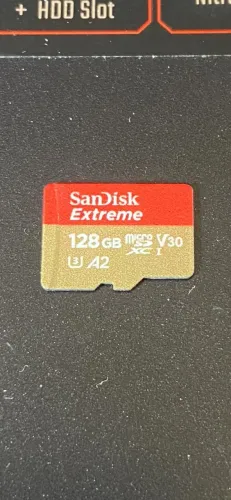 Sandisk EXTREME 128gb U3 A2