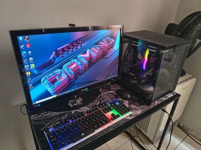 PC Gamer Ryzen 5 Completo! (Qualidade)