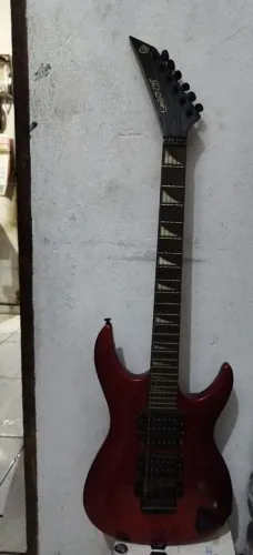 ? Guitarra Groovin Vermelha - Ótimo Estado + Acessórios