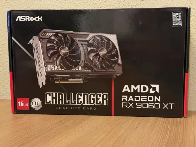Placa de vídeo Asrock RX9060xt Challenger 16gb