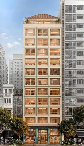 Apartamento para venda em República com 1 quarto, 42m²