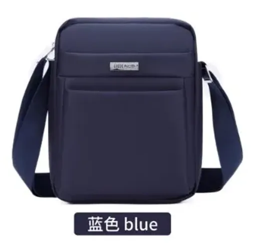 Bolsa Tiracolo luxo Pequena com Alças Com Zíper Porta Celular Nylon 